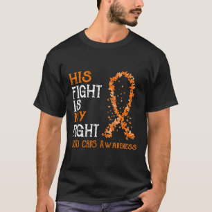 Camiseta Sua Luta É Minha Luta Contra O RSD Sensibilização