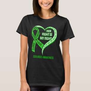 Camiseta Sua Luta É Minha Luta Fita de Conscientização da E