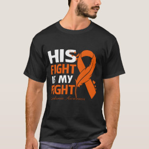 Camiseta Sua Luta É Minha Luta LEUCEMIA SENSIBILIZAÇÃO