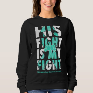 Camiseta Sua Luta É Minha Luta Por Sensibilizar A Fita Teal
