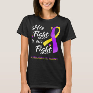 Camiseta Sua Luta É Nossa Luta Contra A Hepatite Autoimune