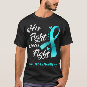 Camiseta Sua Luta É Nossa Luta Contra Alergias Comidas Sens