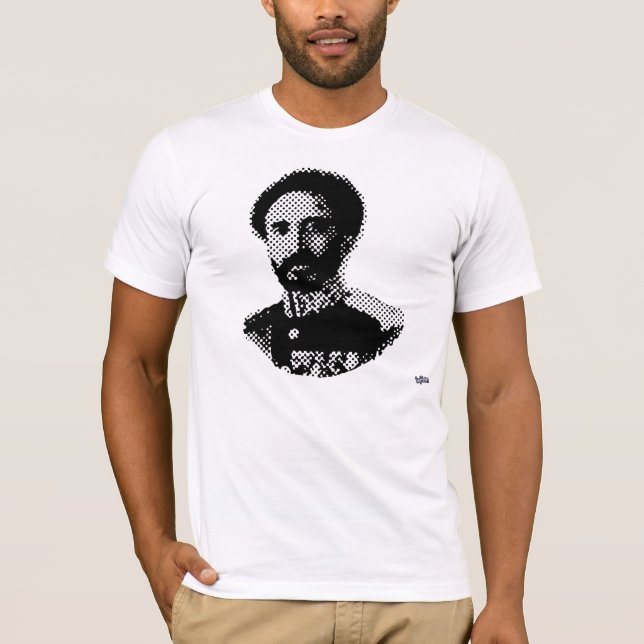 Camiseta Sua majestade imperial Haile Selassie (Frente)