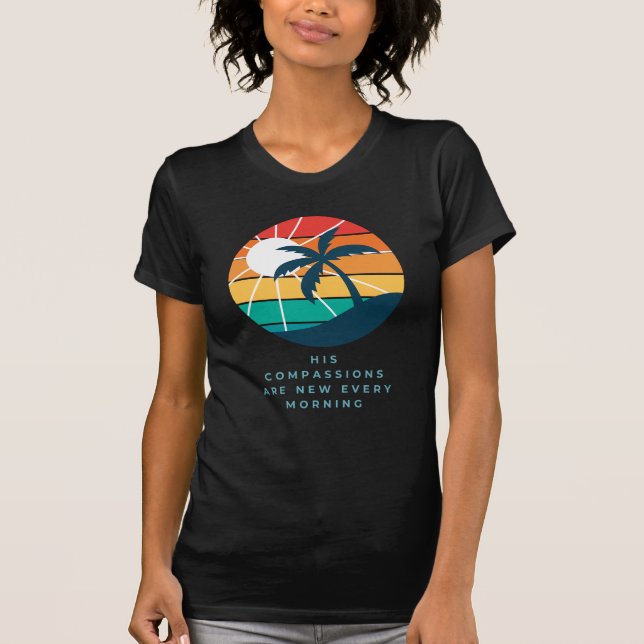 Camiseta Sua Misericórdia é Nova Cada Manhã (Frente)