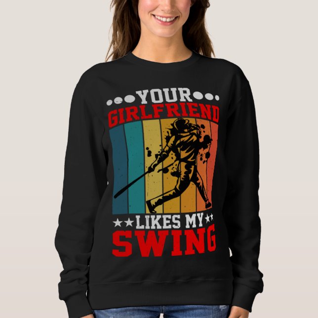 Camiseta Sua Namorada Gosta do Meu Balanço ---- (Frente)