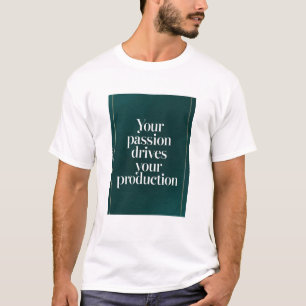Camiseta Sua Paixão Impulsiona Sua Produção opção 2
