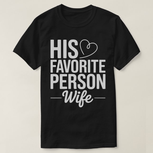 Camiseta Sua Pessoa Favorita (Frente do Design)