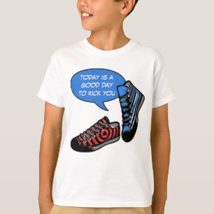 Camiseta Sua piada diz: hoje é um bom dia para...