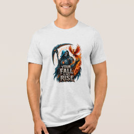 Camiseta Sua Queda É Minha Ascensão Motivação de Negociação