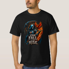 Camiseta Sua Queda É Minha Ascensão Motivação para Negociaç