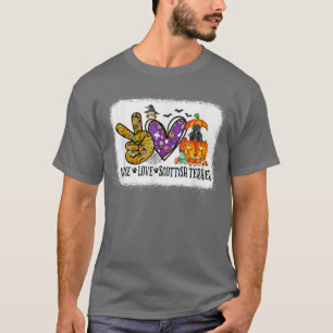 Camiseta Sua queda é Yall Scottish Terrier Autumn Halloween