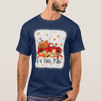 Camiseta Sua queda Yall Pumpkin Maple Fazenda Caminhão outo