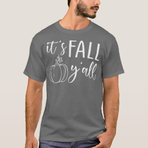 Camiseta Sua queda Yall Vintage Outono Ação de Graças