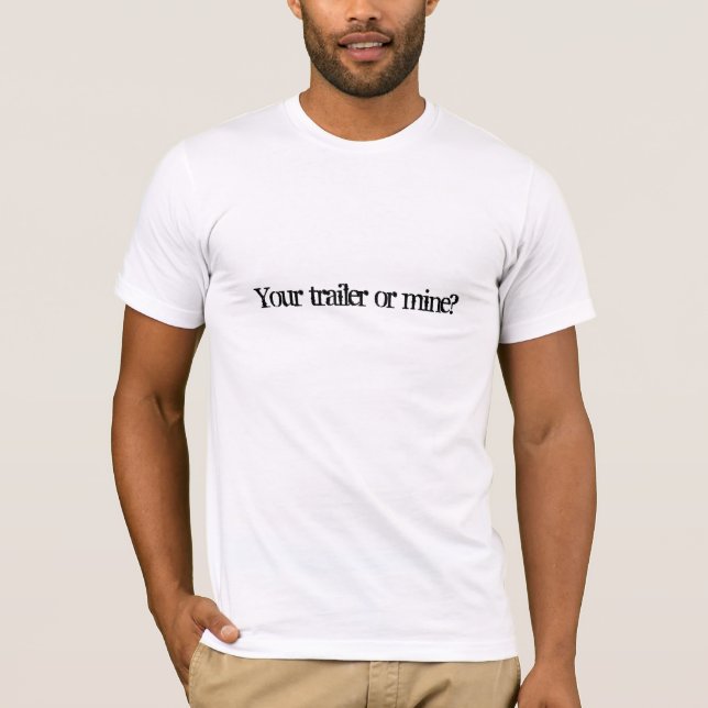 Camiseta Sua reboque ou mina? (Frente)