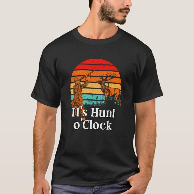 Camiseta Sua Relação Caça-Relaxa de Férias Caça-Clock (Frente)