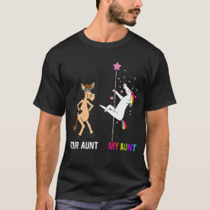 Camiseta Sua Tia Meus Sobrinhos Sua Tia Cavalo Minha Tia Un