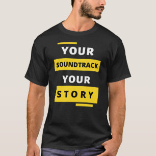Camiseta Sua Trilha Sonora Sua História EDM DJ