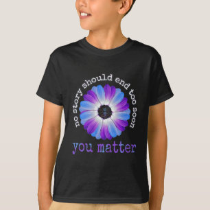 Camiseta Sua Vida Problema Prevenção Suicídio Da Consciênci