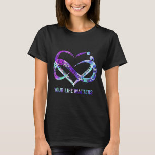 Camiseta Sua Vida Problemática Prevenção Suicida De Semicol