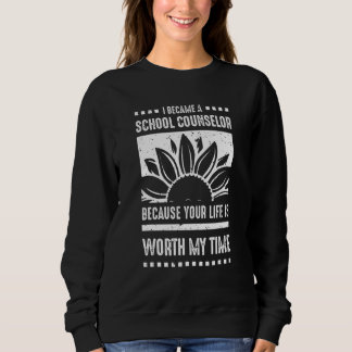 Camiseta Sua Vida Vale Meu Tempo Orientador Escolar