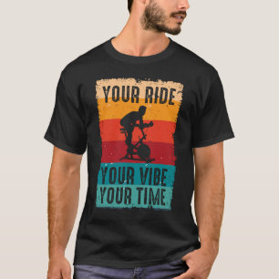 Camiseta Sua Viva Seu Tempo De Ciclo De Bicicleta Gym Sp