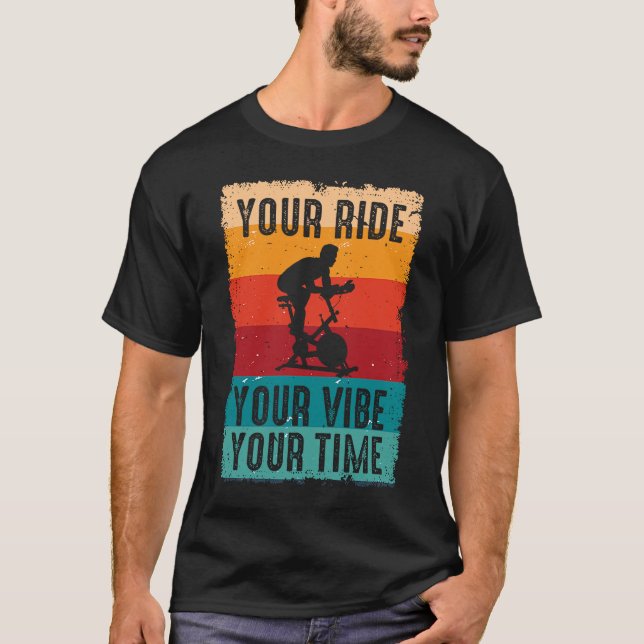 Camiseta Sua Viva Seu Tempo De Ciclo De Bicicleta Gym Sp (Frente)