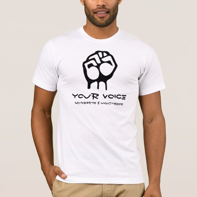 Camiseta Sua voz (Frente)