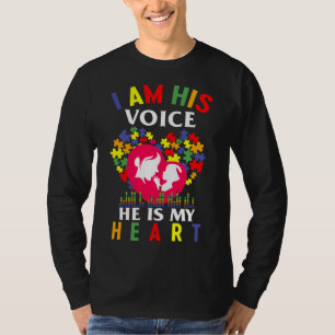 Camiseta Sua Voz É O Dia Da Consciência Do Autismo.