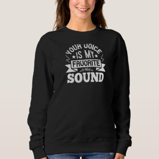 Camiseta Sua Voz é o Meu Som Favorito