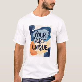 Camiseta Sua Voz É Única