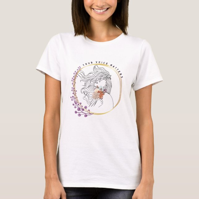 Camiseta Sua Voz Importa (Frente)