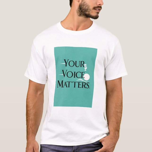 Camiseta Sua Voz Importa opção 2 (Frente)