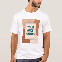 Camiseta Sua Voz Importa opção 3