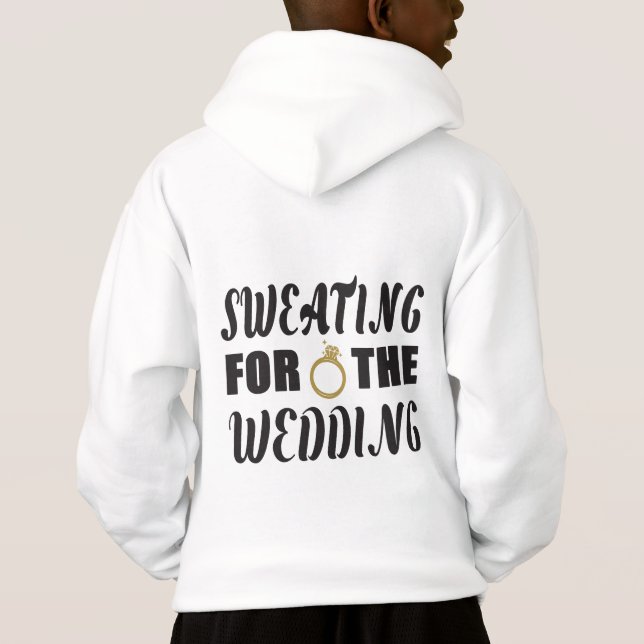 Camiseta Suando para o casamento (Verso)