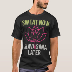 Camiseta Suar Agora Shavasana Depois Neon Ioga Lótus Gráfic