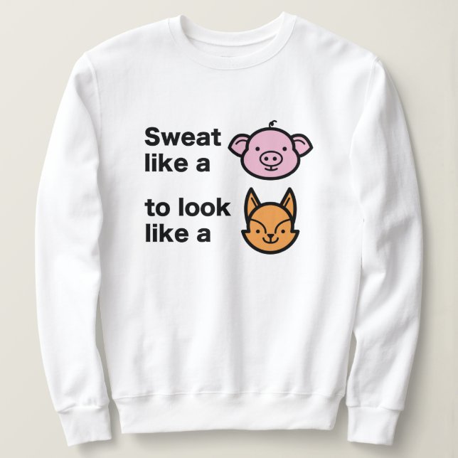 Camiseta Suar Como Um Porco (Frente do Design)
