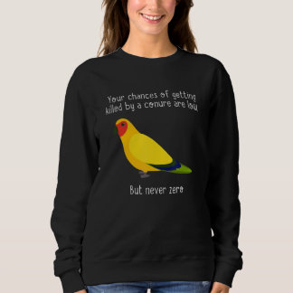 Camiseta Suas Chances De Ser Morto Por Aves De Vestuário