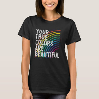 Camiseta Suas Verdadeiras Cores São Bonitas ORGULHO GAY bi