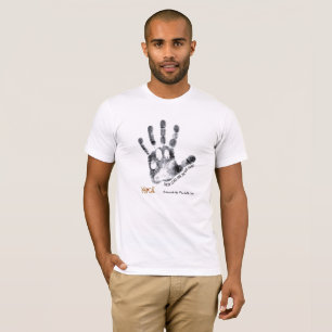 Camiseta "Suas vidas estão em nossas mãos" por Michelle C