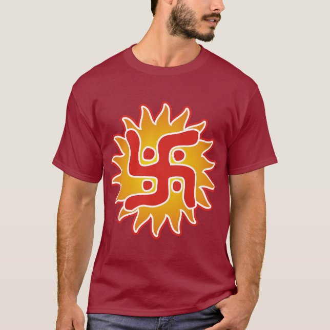 Camiseta Suástica + Surya (Frente)
