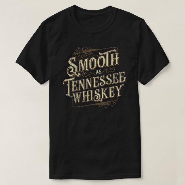 Camiseta Suave Como Tennessee Whiskey Country (Frente do Design)