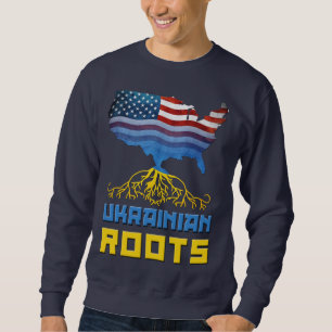Camiseta Suave de Raízes Ucranianas Americanas