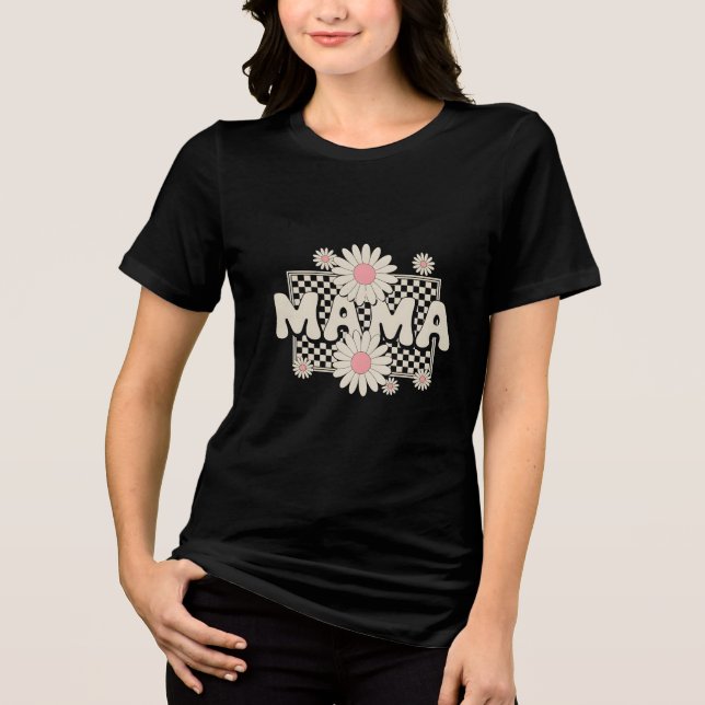 Camiseta Suave e Na moda para Mães (Frente)