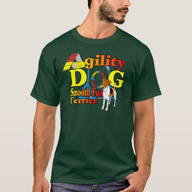 Camiseta Suave_Fox_Terrier_Agilidade (Frente)