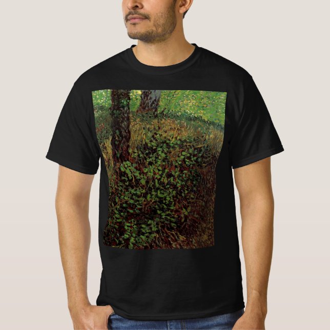 Camiseta Sub-bosque por Vincent van Gogh (Frente)