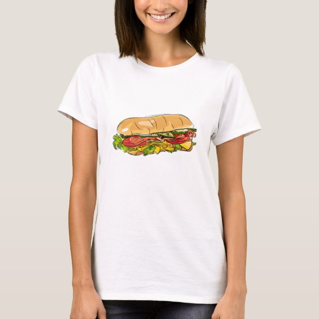 Camiseta Sub Sandwich (Frente)