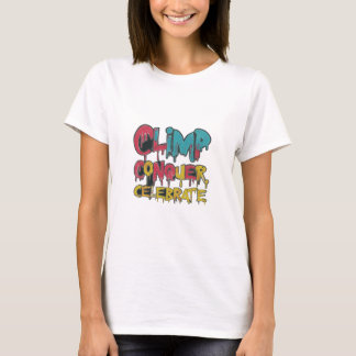 Camiseta Suba, conquiste, celebra mulheres