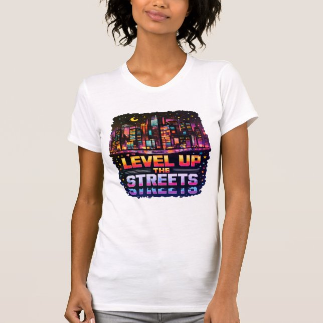 Camiseta Suba de Nível as Ruas (Frente)