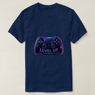 Camiseta Suba de Nível Sua Mentalidade | Auto Motivação 