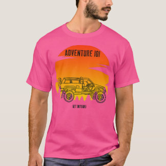 Camiseta Suba e brilhe no excelente ao ar livre